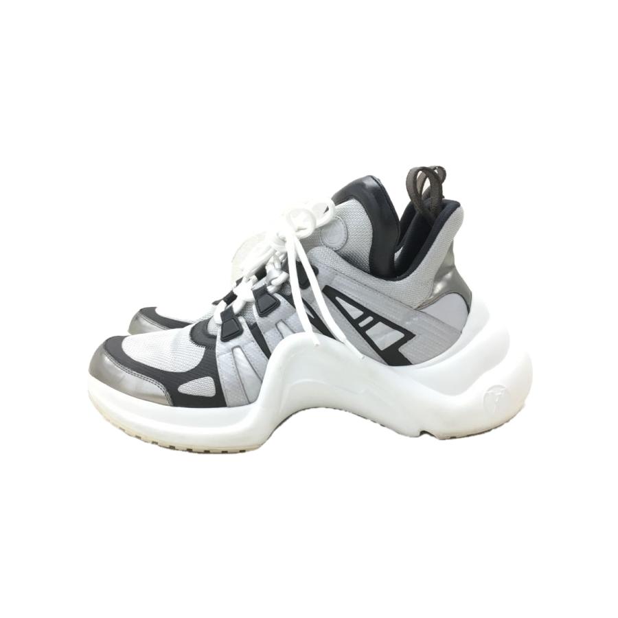 LOUIS VUITTON◇スニーカー_LVアークライト・ライン_WHT/41/SLV/PVC