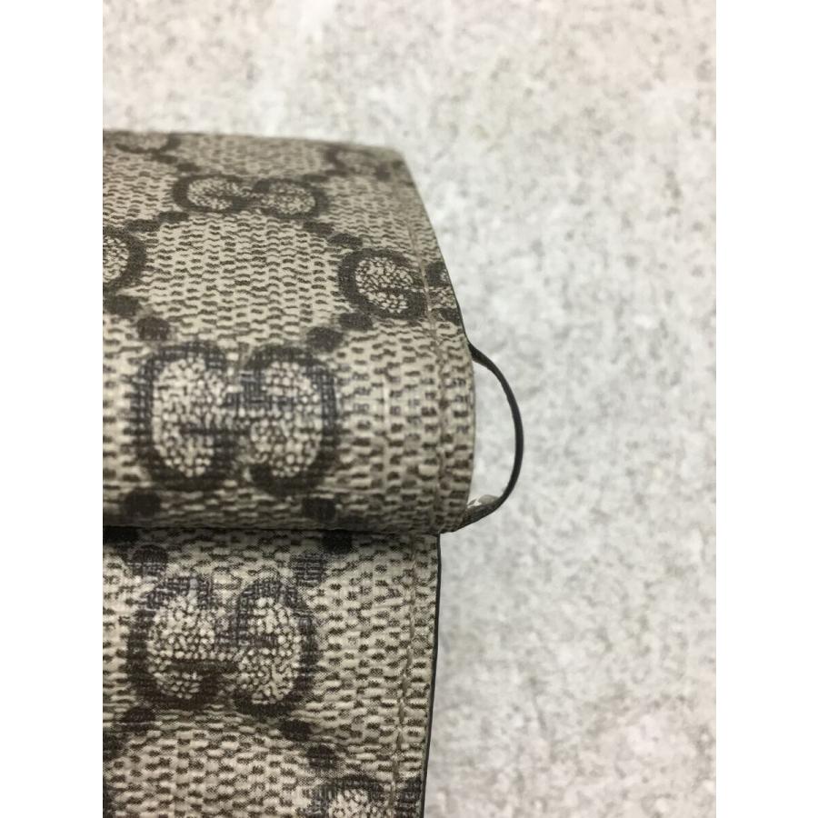 GUCCI◇×BALENCIAGA/コンパクトウォレット/GGスプリーム/3つ折り財布