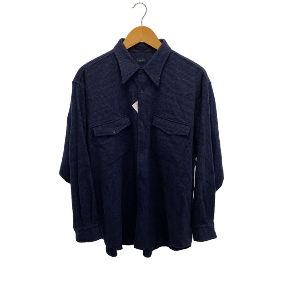 22AW COMOLI W/CA ハウンドトゥース CPO size3