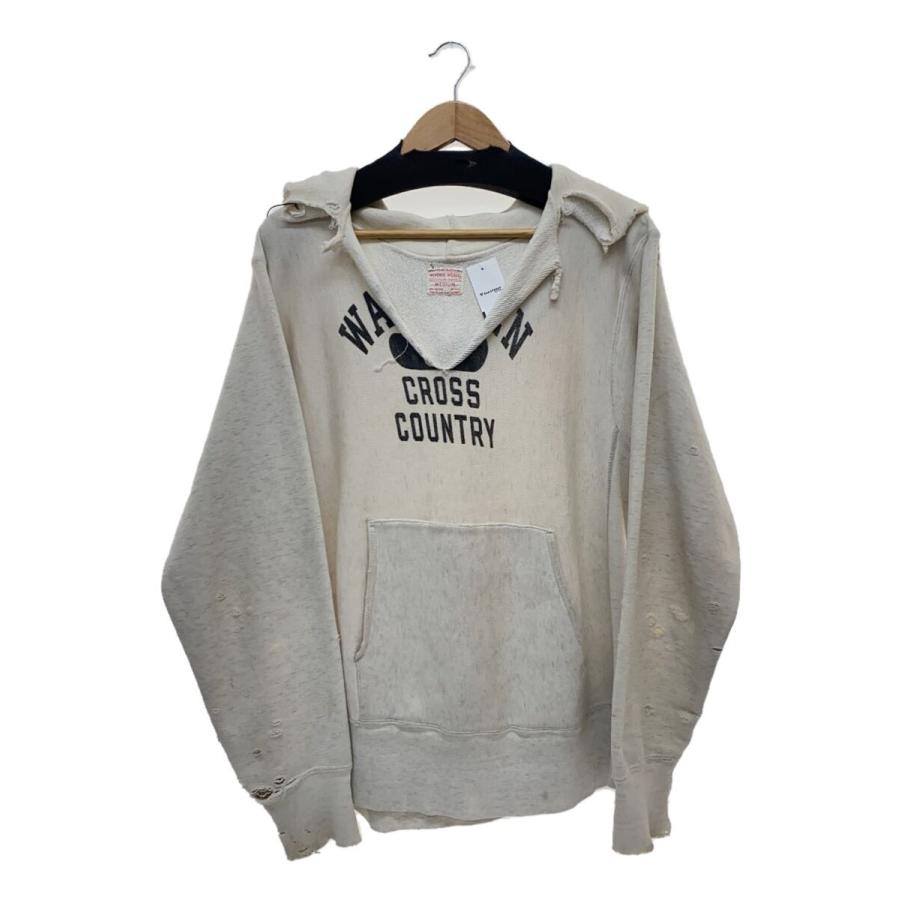 Champion◇60S/タタキタグ後期/RW/4段プリント/パーカー/M/コットン 