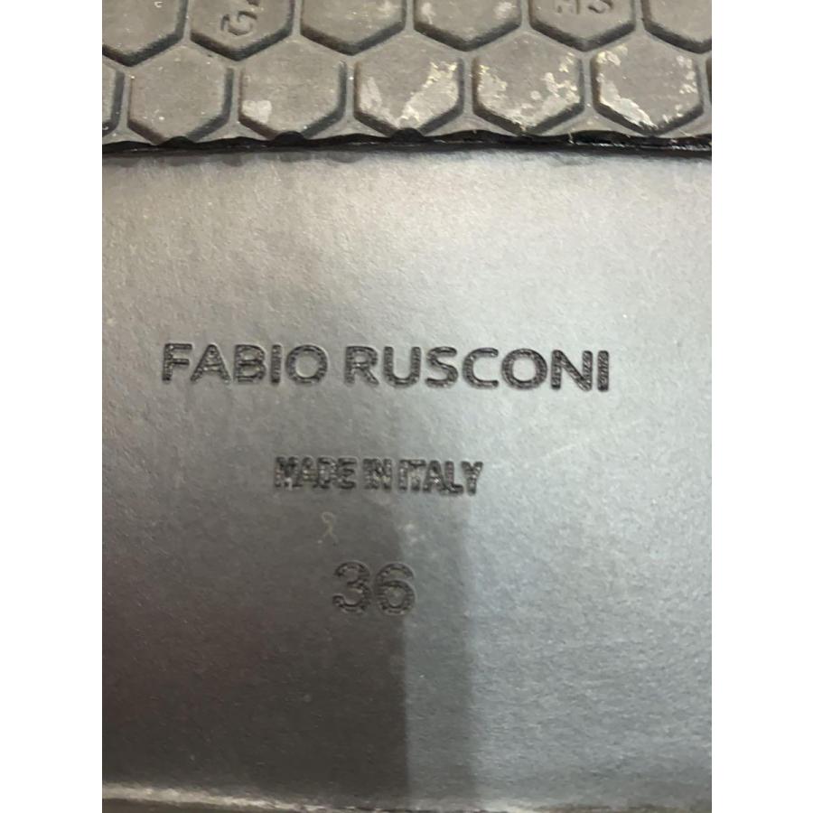 FABIO RUSCONI◆ソックスブーツ/36/BLK/レザー｜ssol-shopping｜05