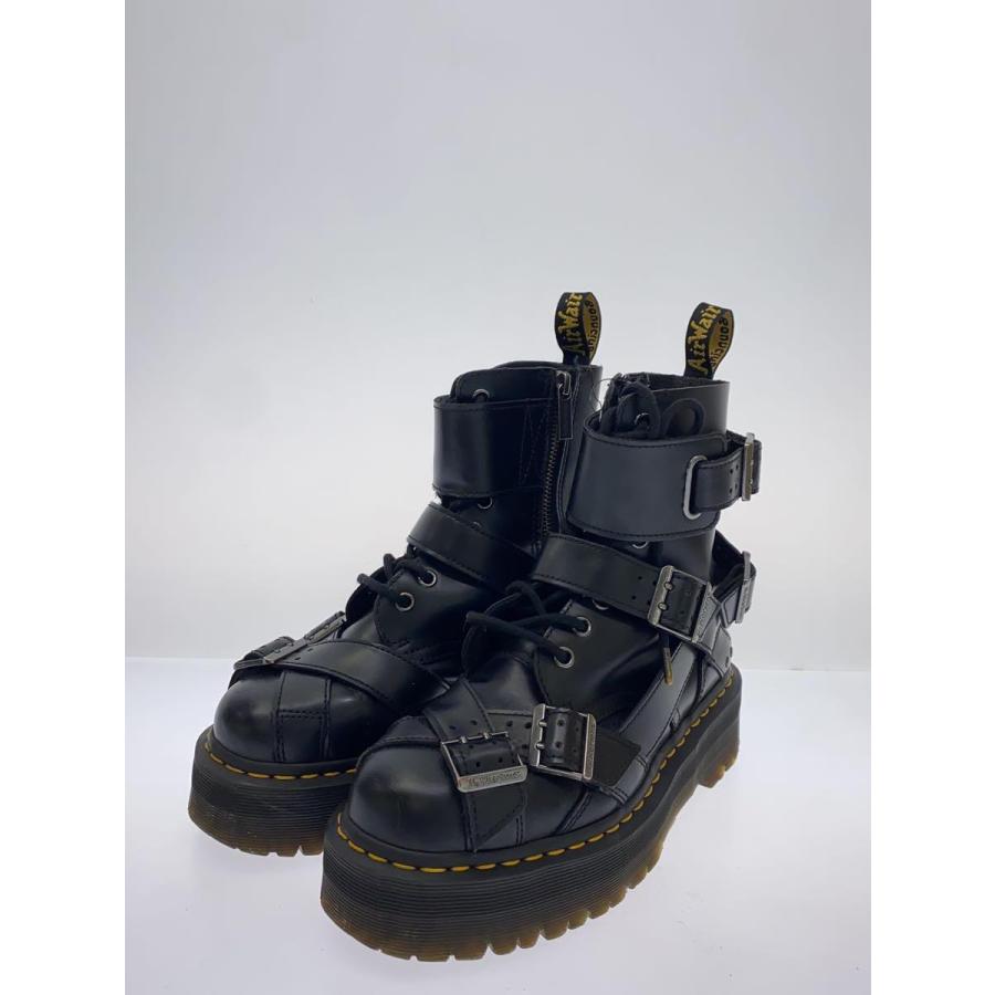 Dr.Martens◆JADON STRAP/レースアップブーツ/UK5/BLK/レザー/つま先小傷有｜ssol-shopping｜02