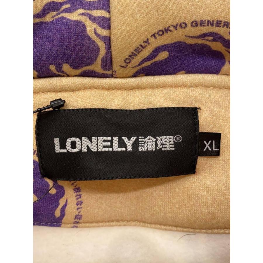 LONELY論理◆パーカー/XL/コットン/ベージュ/総柄｜ssol-shopping｜03