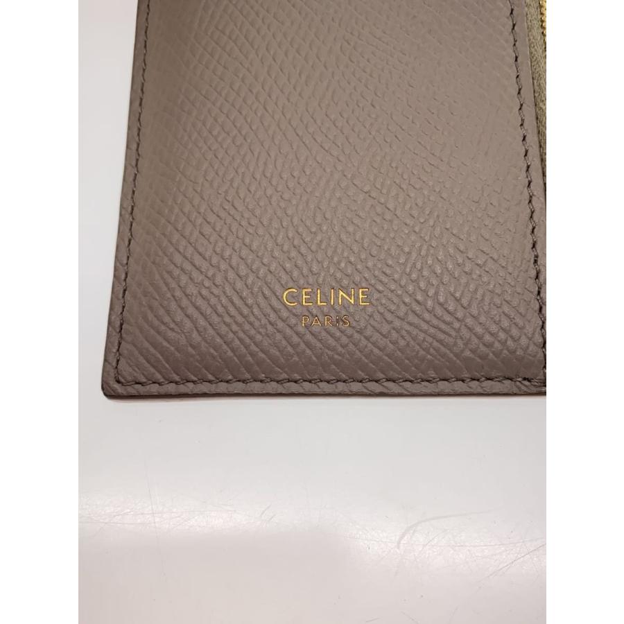 CELINE◇ジップ付きコンパクトカードホルダー/コインケース/カード