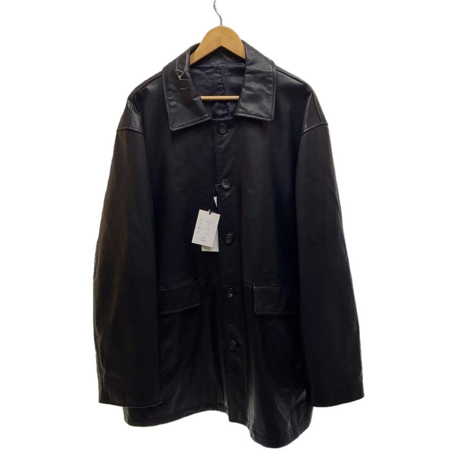 stein◇タグ付属/23SS/LEATHER CAR JACKET/レザージャケット・ブルゾン 
