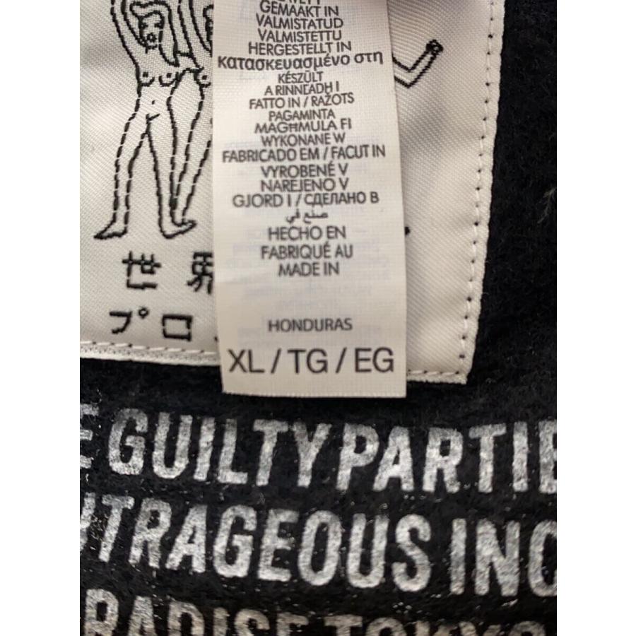 MARIA◆World Cup Sweatshirt/スウェット/XL/コットン/BLK/無地// 【ｖ】