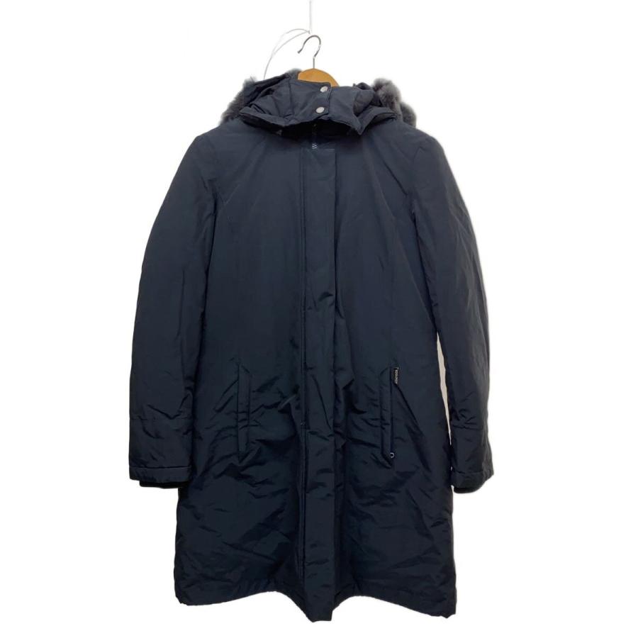 Woolrich◇BOW BRIDGE PARKA/ボウ ブリッジ パーカ/ダウン/S/ブラック