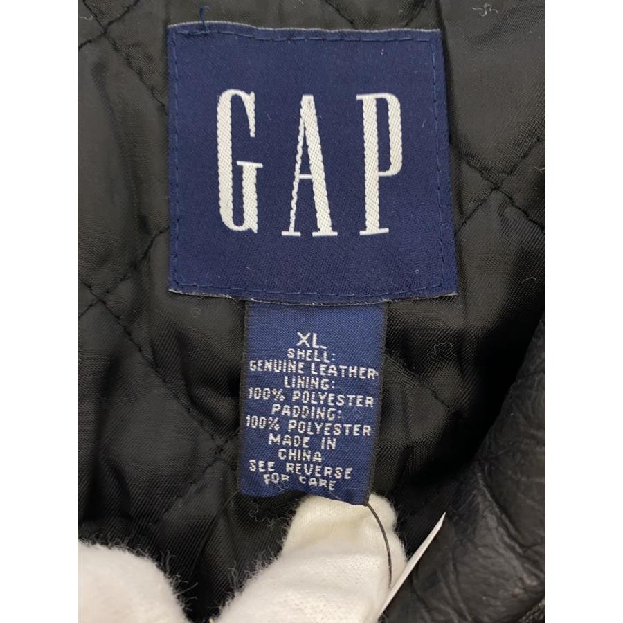 GAP◇OLD GAP/レザージャケット・ブルゾン/XL/レザー/BLK/112915
