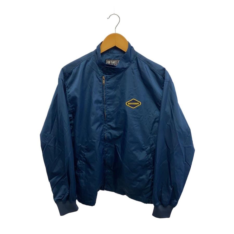 HYSTERIC GLAMOUR◇25SS/COBRA/レーシングジャケット/M/ナイロン/NVY