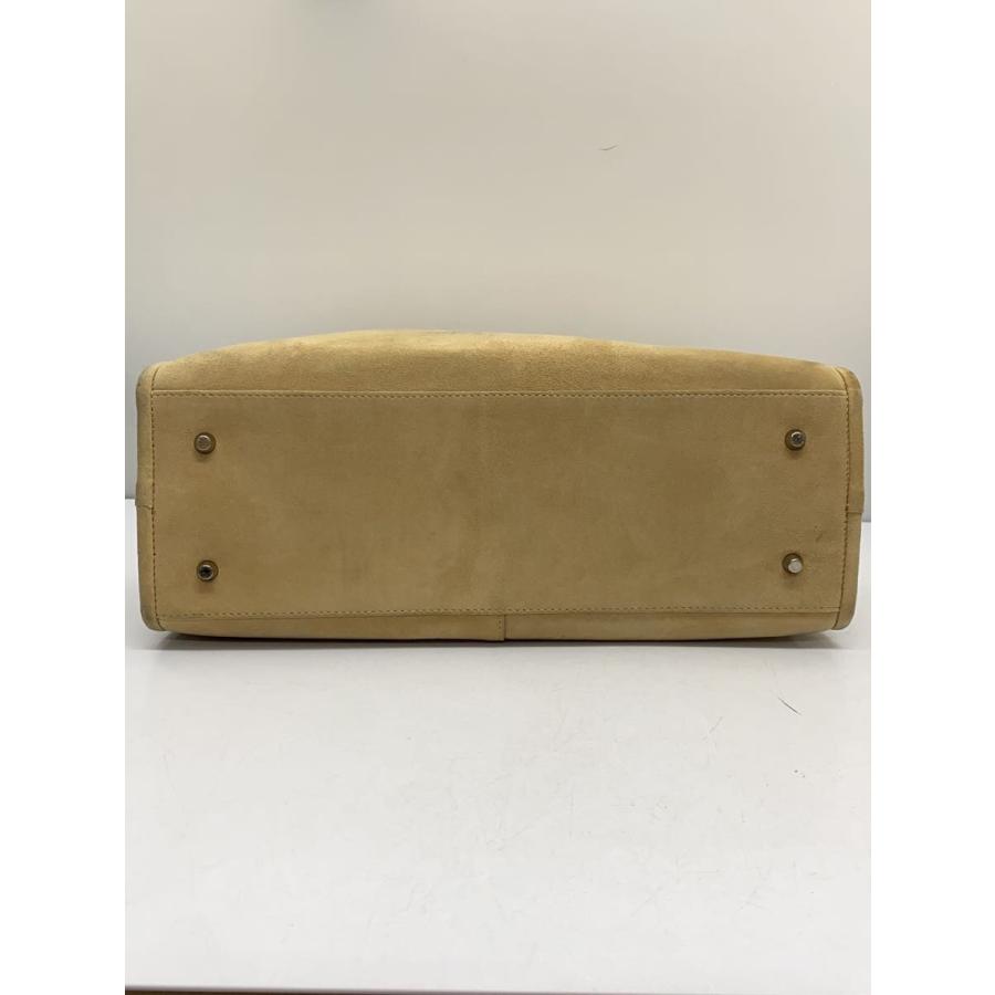 BALLY ボストンバッグ スエード ベージュ 中古 スウェード素材 楽天