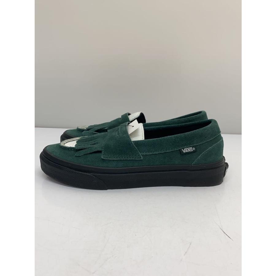 VANS◇×在原みゆ紀/タッセルローファー/22.5cm/グリーン/スウェード