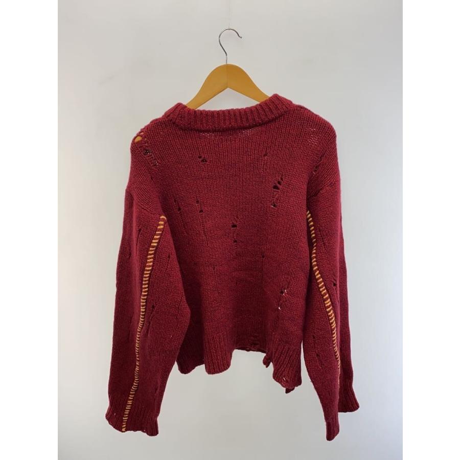 EGONlab.◇23AW/JUMPER/ダメージ加工/ニット・セーター(厚手)/S/ウール 