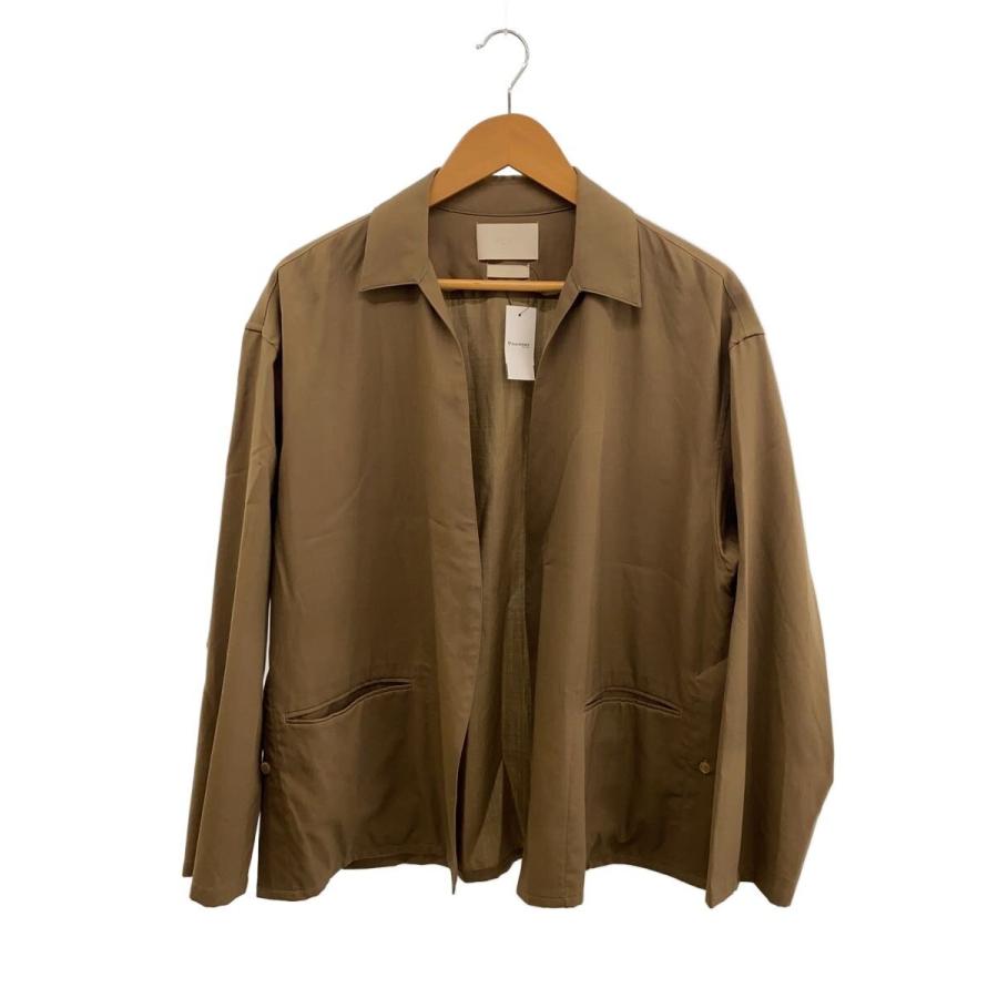 【最終値下げ】YOKE 23SS カーディガン YOKE◇ジャケットカーディガン/2/ウール/カーキ/YK20AW0137J