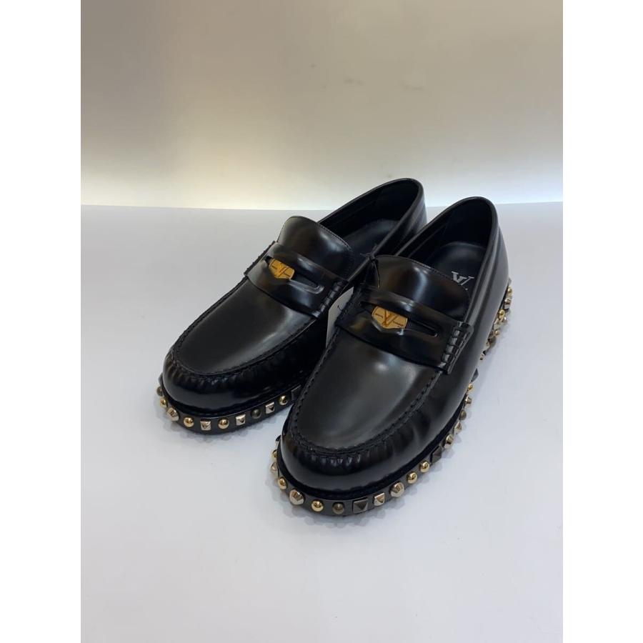 LOUIS VUITTON◇ロPenny Loafer Shoes/ペニーローファー/スタッズ/UK7