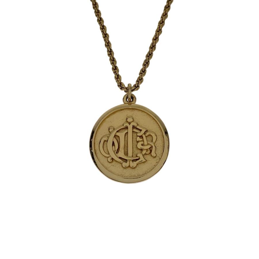 Dior ロゴモチーフ ネックレス Christian Dior DCロゴ モチーフ ネックレス