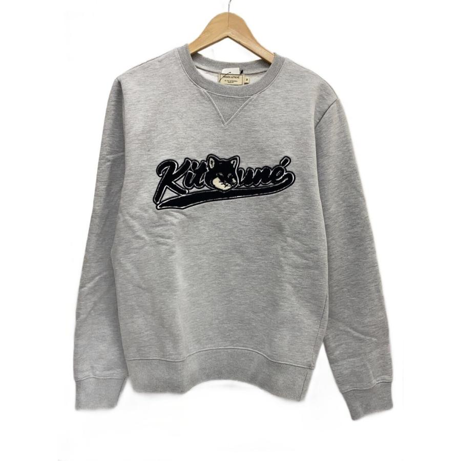 MAISON KITSUNE◇スウェット/M/コットン/グレー/GM00318KM0017