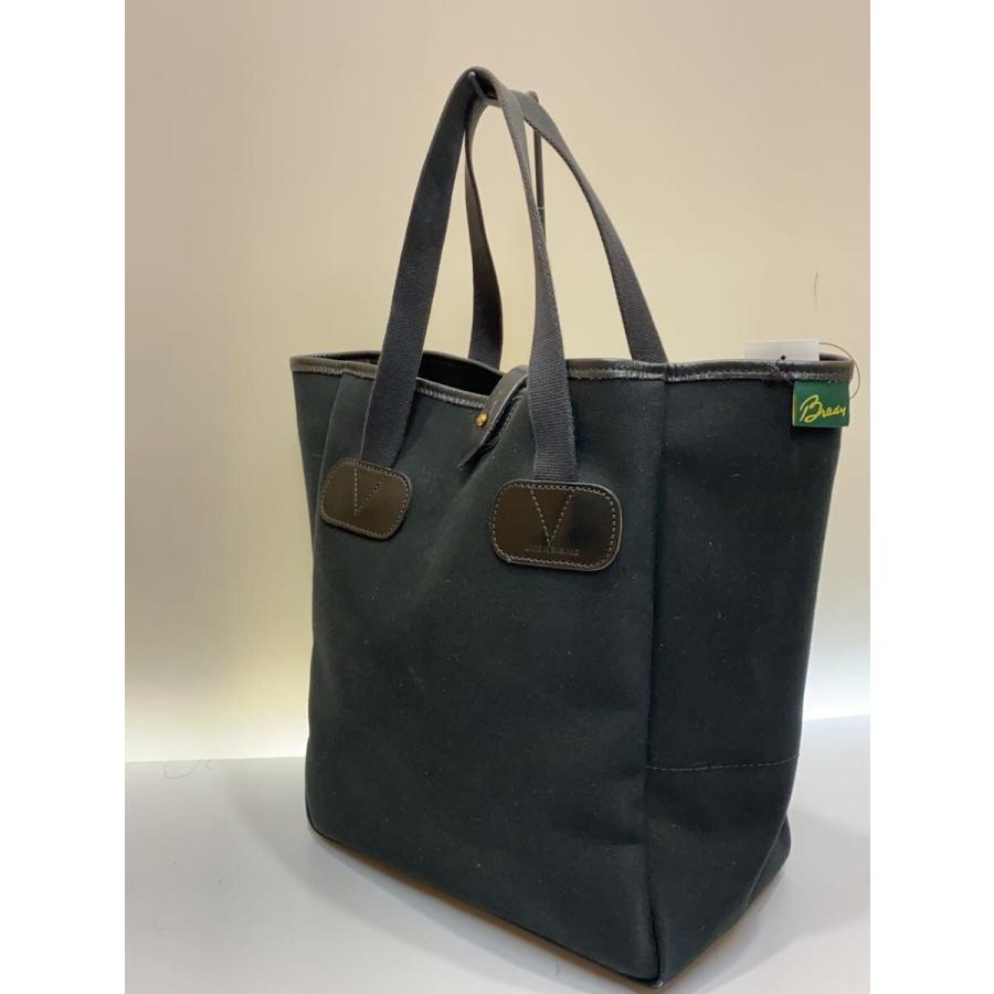 BRADY◇SMALL CARRYALL/トートバッグ/キャンバス/BLK : セカンド 