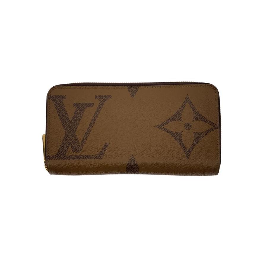 LOUIS VUITTON◇ジッピー・ウォレット_モノグラム・ジャイアント