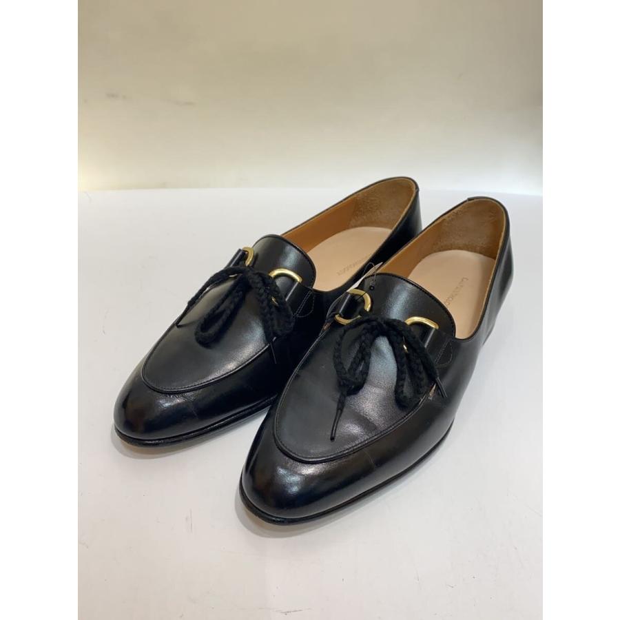 CALMANTHOLOGY◆RING LOAFER/リング ローファー/UK7/ブラック/サドルカーフ/A6808//_1