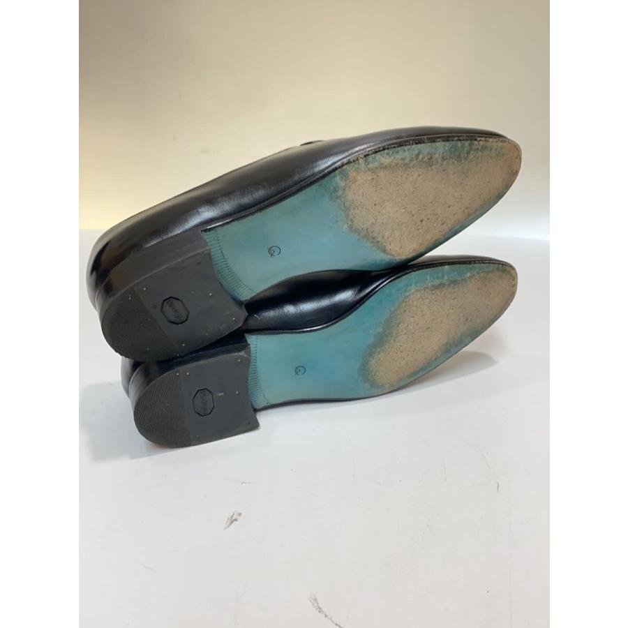 CALMANTHOLOGY◆RING LOAFER/リング ローファー/UK7/ブラック/サドルカーフ/A6808//_3