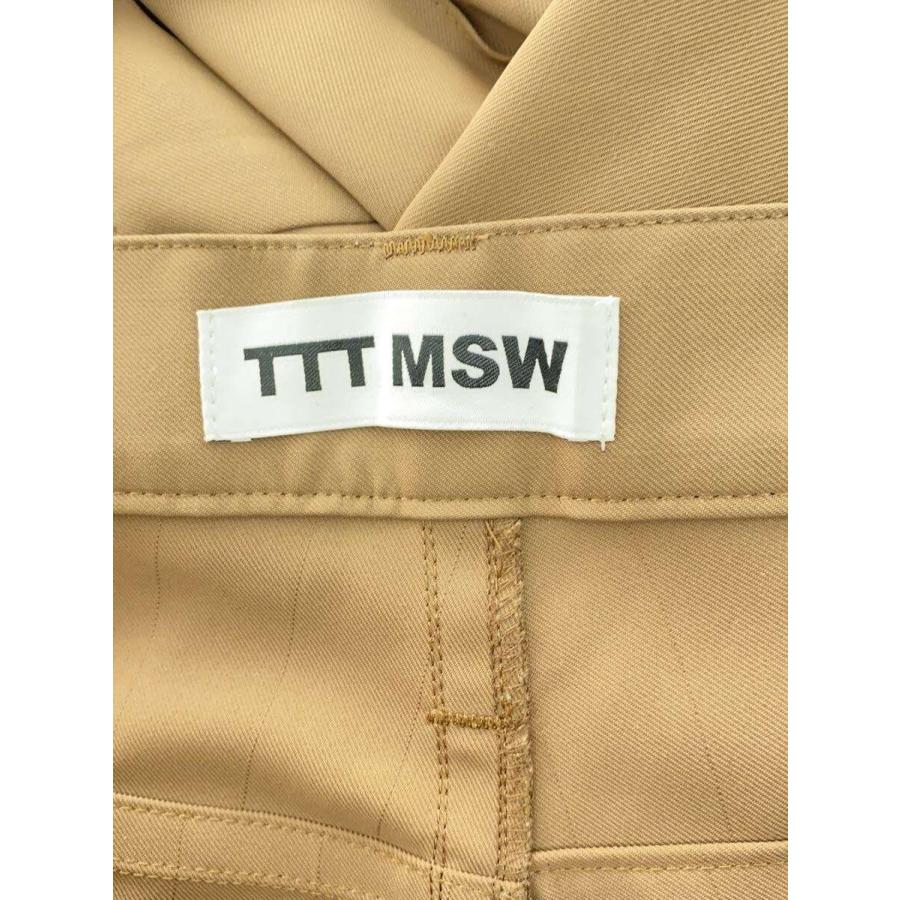 TTT_MSW◇New Standard Pants/ボトム/L/ポリエステル/GRN/無地/TTT