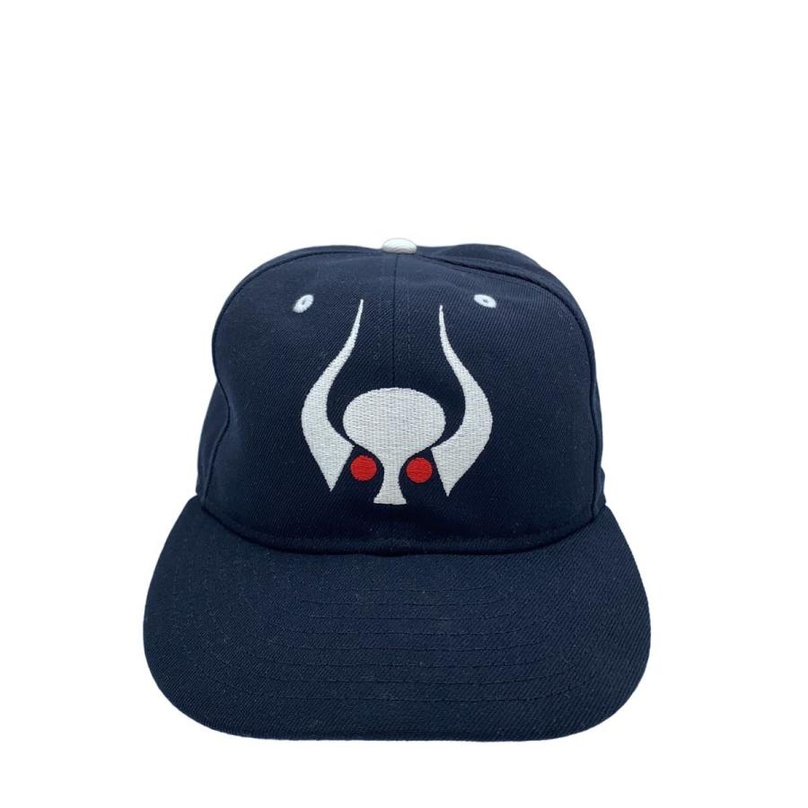 ニューエラキャップ　近鉄バファローズ×岡本太郎　7 1/4 NEW ERA◇近鉄バファローズ/岡本太郎/キャップ/7 1/4/コットン/ネイビ