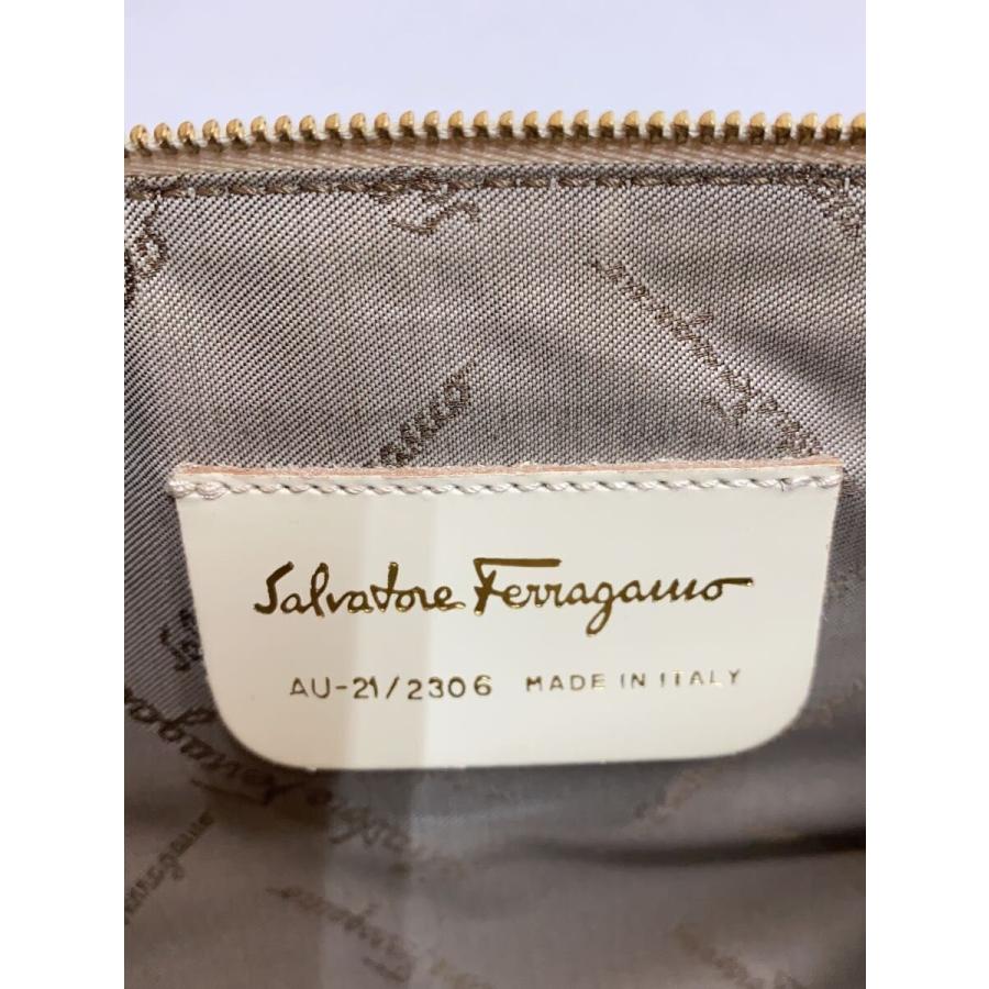 Salvatore Ferragamo ガンチーニ 総柄 ベージュ Salvatore Ferragamo 