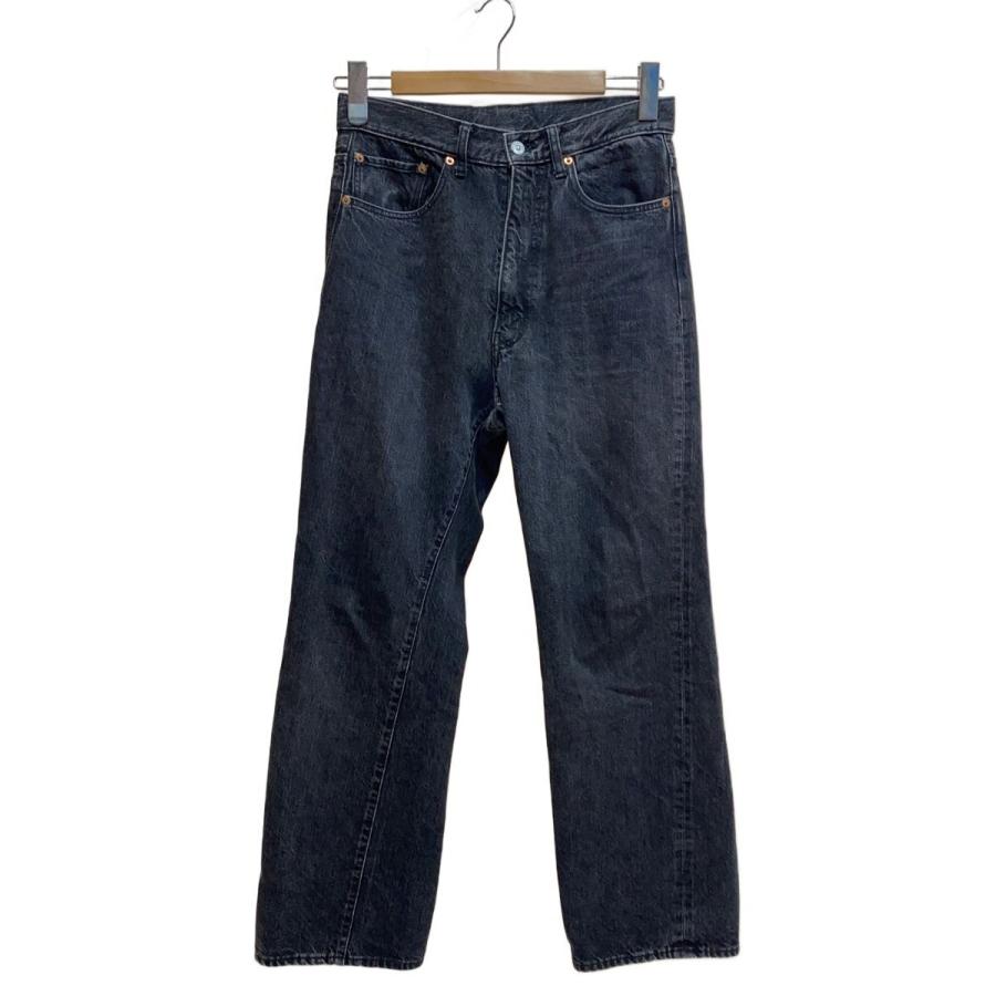 KAPTAIN SUNSHINE◇Skate Shoecut Denim Pants/28/ブラックデニム 