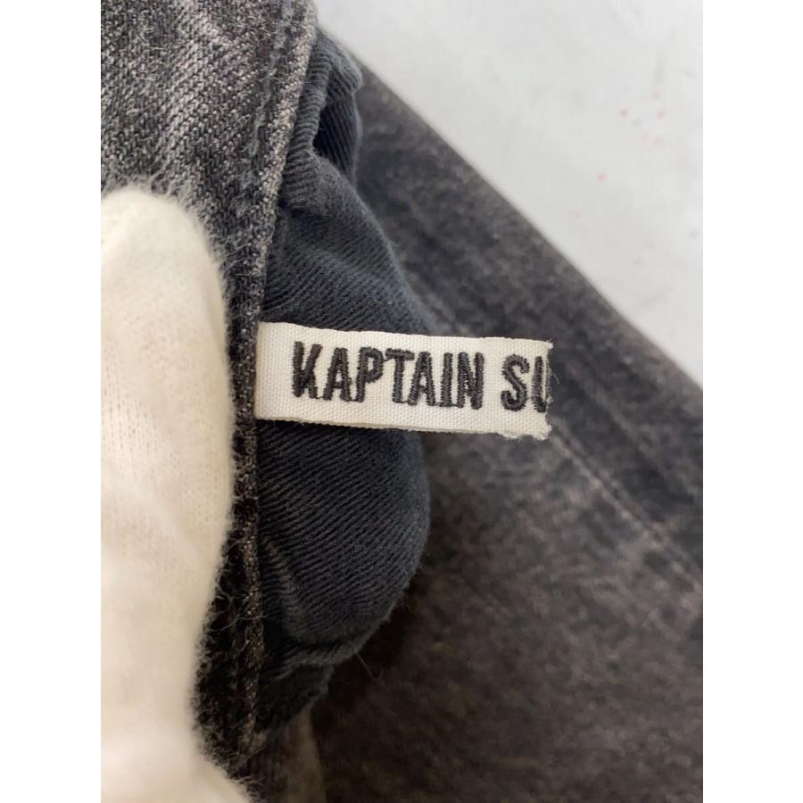 KAPTAIN SUNSHINE◇Skate Shoecut Denim Pants/28/ブラックデニム 