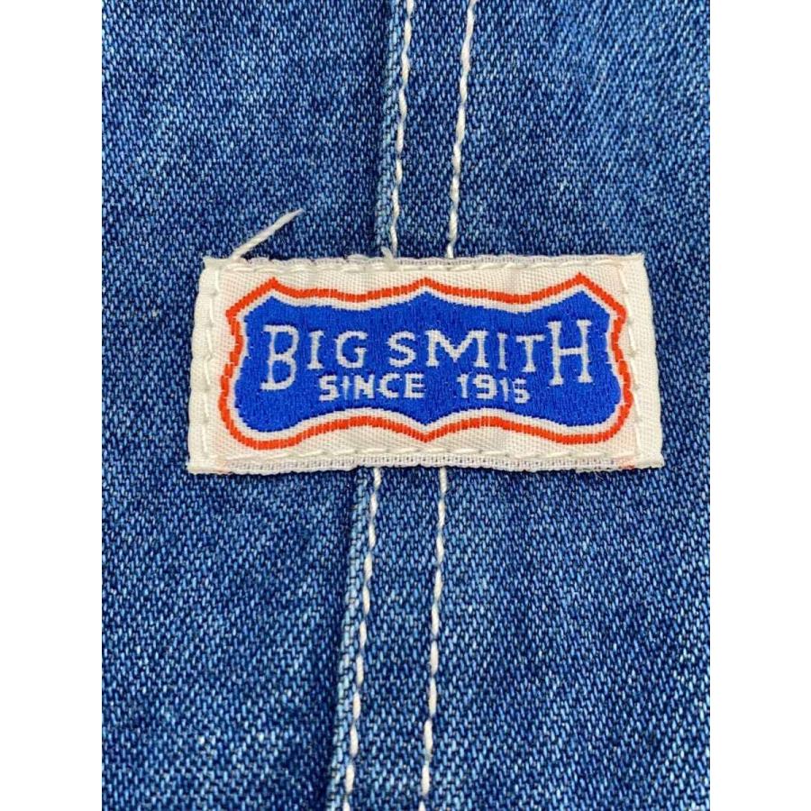 big smith◆ロシア製/オーバーオール/44/コットン/IDG/無地_3