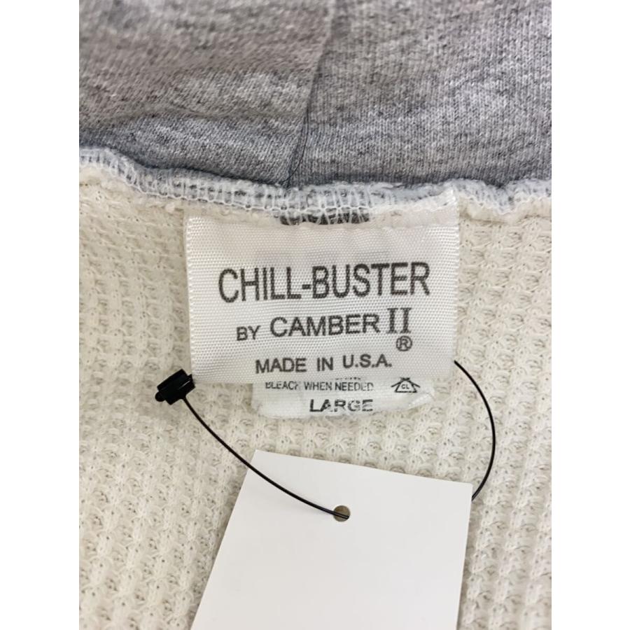 CAMBER◇USA製/CHILL-BUSTER/チルバスター/ジップパーカー/L/コットン