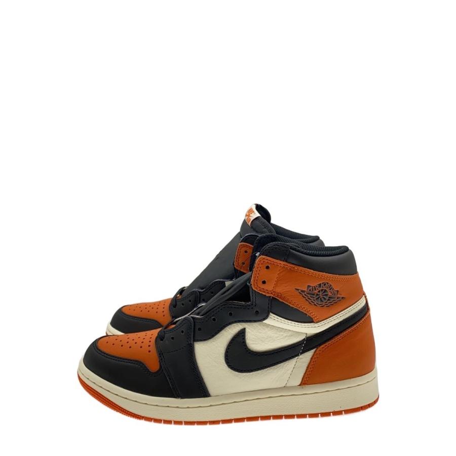 NIKE◇Air Jordan 1 Retro High OG/27cm/ORN/レザー/DZ5485-008/タグ 