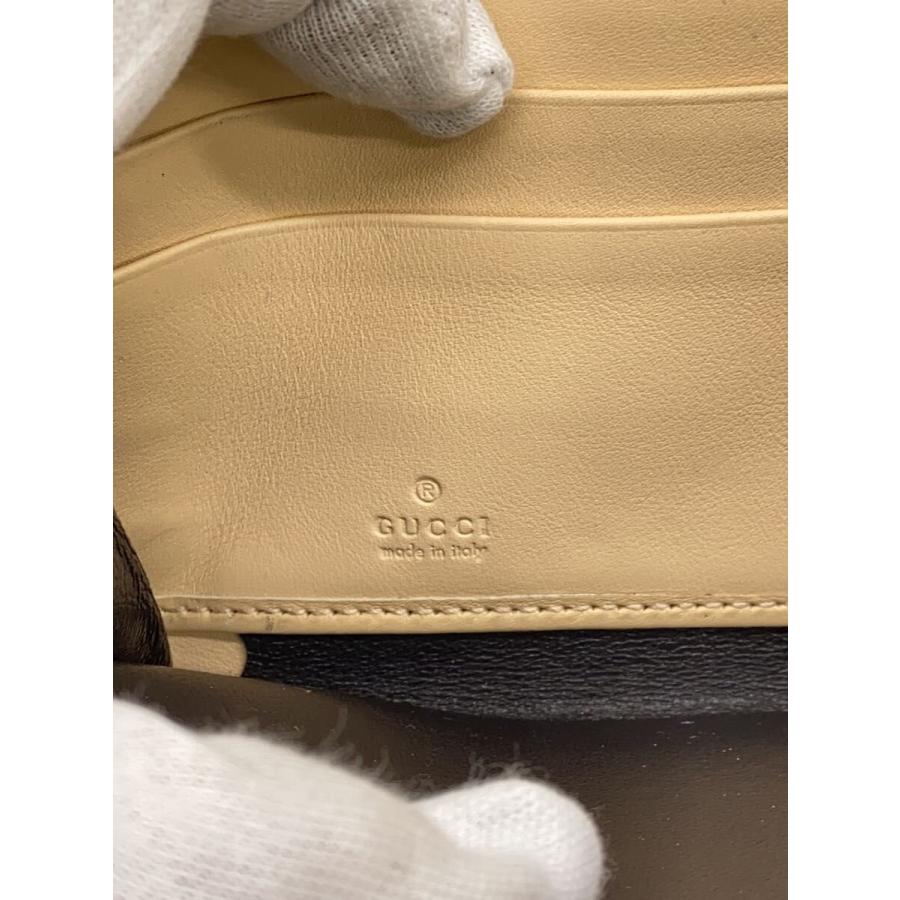 GUCCI◇ダブルG/パイソン/ラウンドファスナー/長財布/レザー/マルチ
