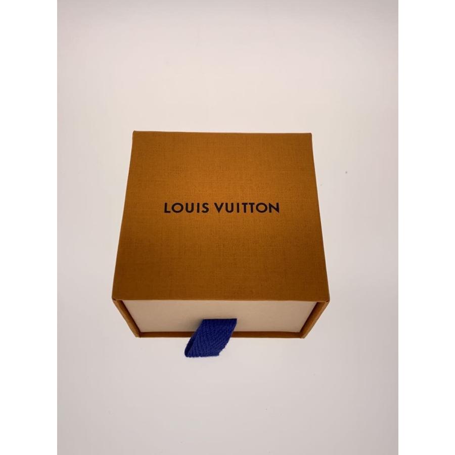 LOUIS VUITTON◇ブックル ドレイユ_ナノグラム/片耳のみ/ピアス/GLD