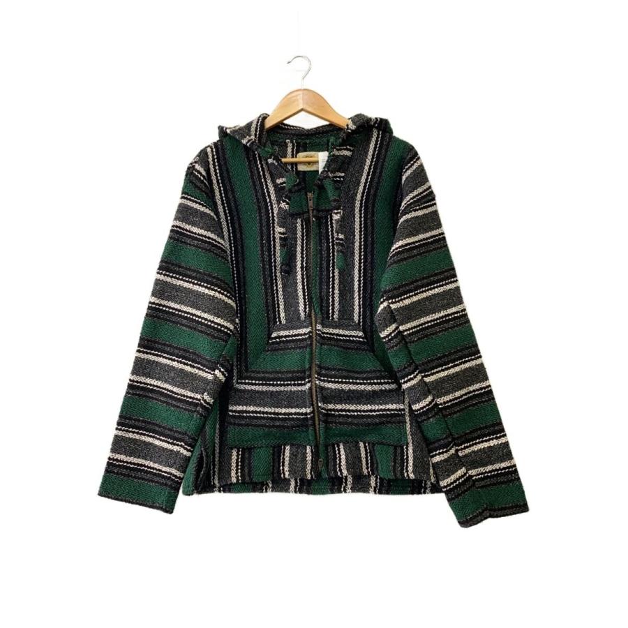 EARTH RAGZ◇90s/メキシカンパーカー/メキシコ製/ジップアップパーカー 