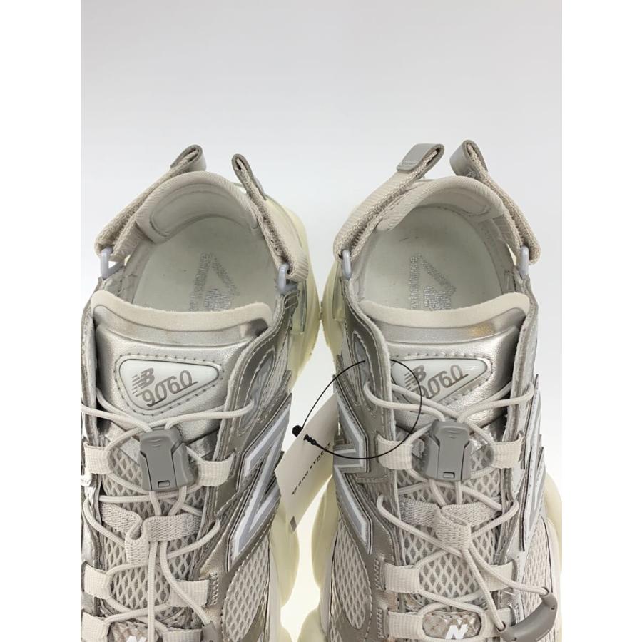 NEW BALANCE◇9060 Summer Silver Metallic/スニーカーサンダル/23cm