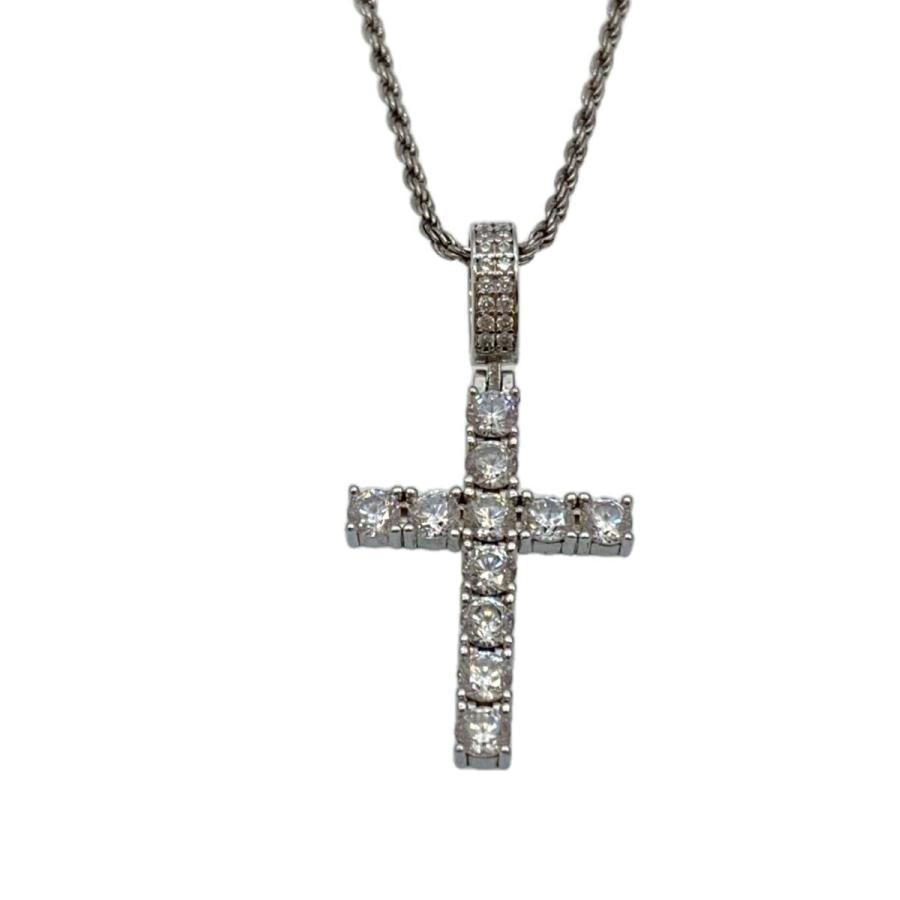 AVALANCHE GOLD&JEWELRY◇クロス/ネックレス/SV925/カラーストーン/SLV