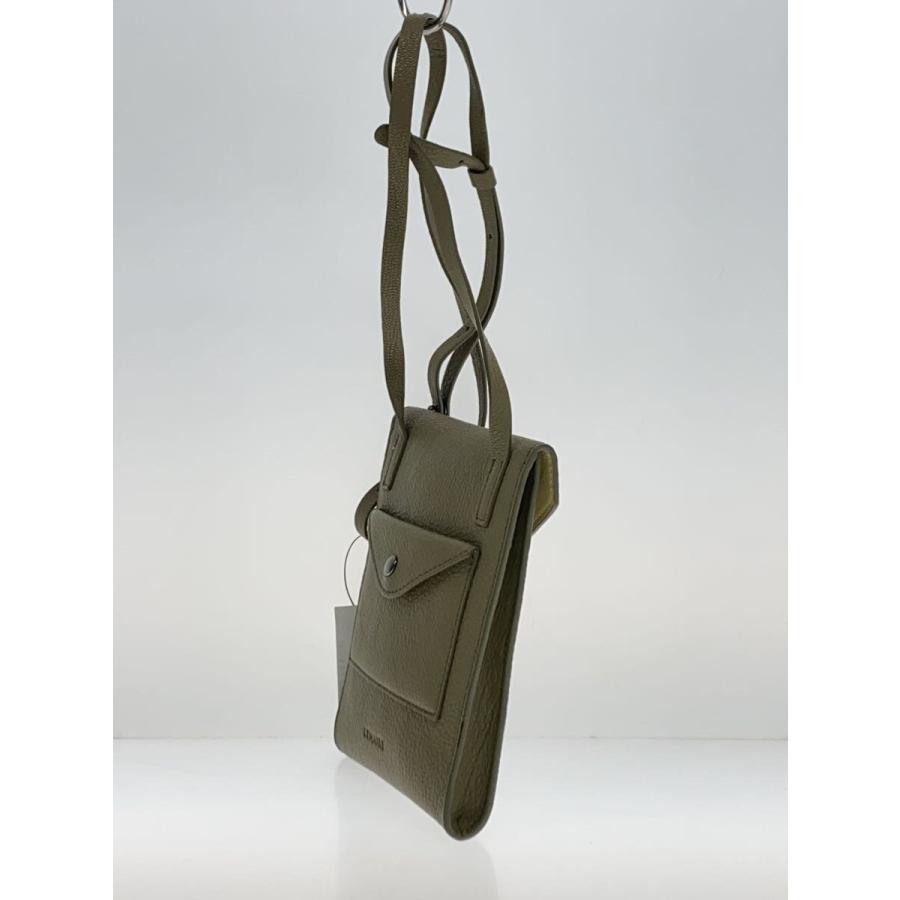 LEMAIRE ショルダーバッグ LEMAIRE◇ショルダーバッグ/--/カーキ/無地 : セカンド