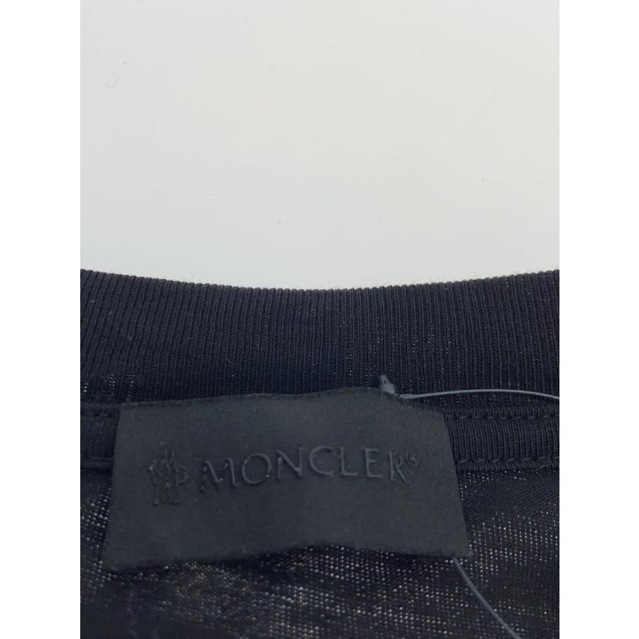 MONCLER◇長袖Tシャツ/L/コットン/ブラック/J20918D00008 89A17/ロンT