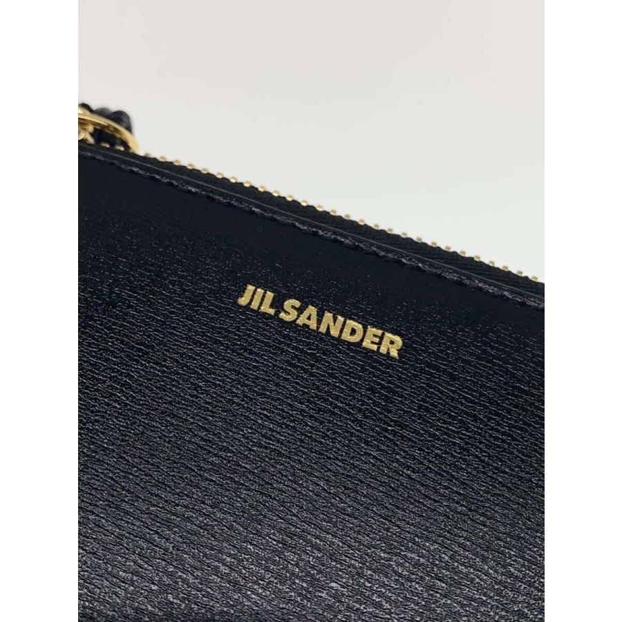 JIL SANDER◇2つ折り財布/ブラック/メンズ// : セカンドストリート