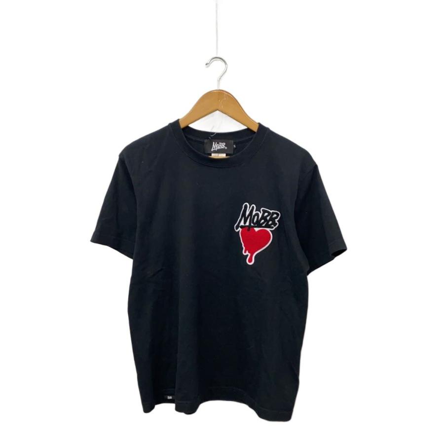 MOBB Tシャツ MOBB◇Tシャツ/M/コットン/BLK : セカンドストリートYahoo!店 - 通販