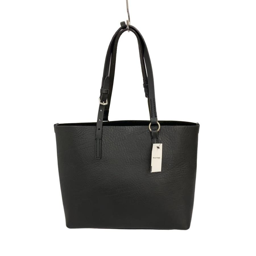 美品　SOMES SADDLE レザー　ハンド　トート　バッグ SOMES SADDLE◇トートバッグ/レザー/BLK/無地/GE-03 : セカンド