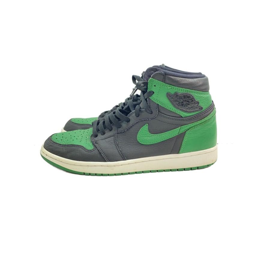 NIKE◇AIR JORDAN 1 RETRO HIGH OG/エアジョーダン レトロ/グリーン