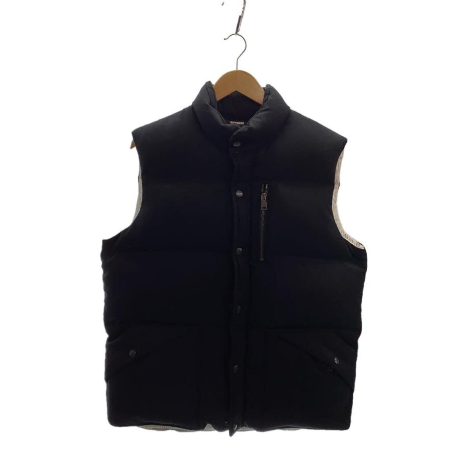 STUSSY◇ダウンベスト/M/--/BLK/無地// : セカンドストリートYahoo!店