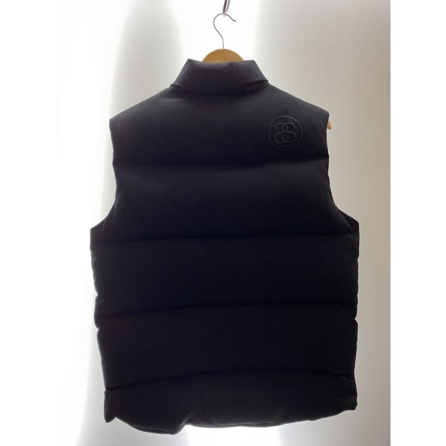 STUSSY◇ダウンベスト/M/--/BLK/無地// : セカンドストリートYahoo!店