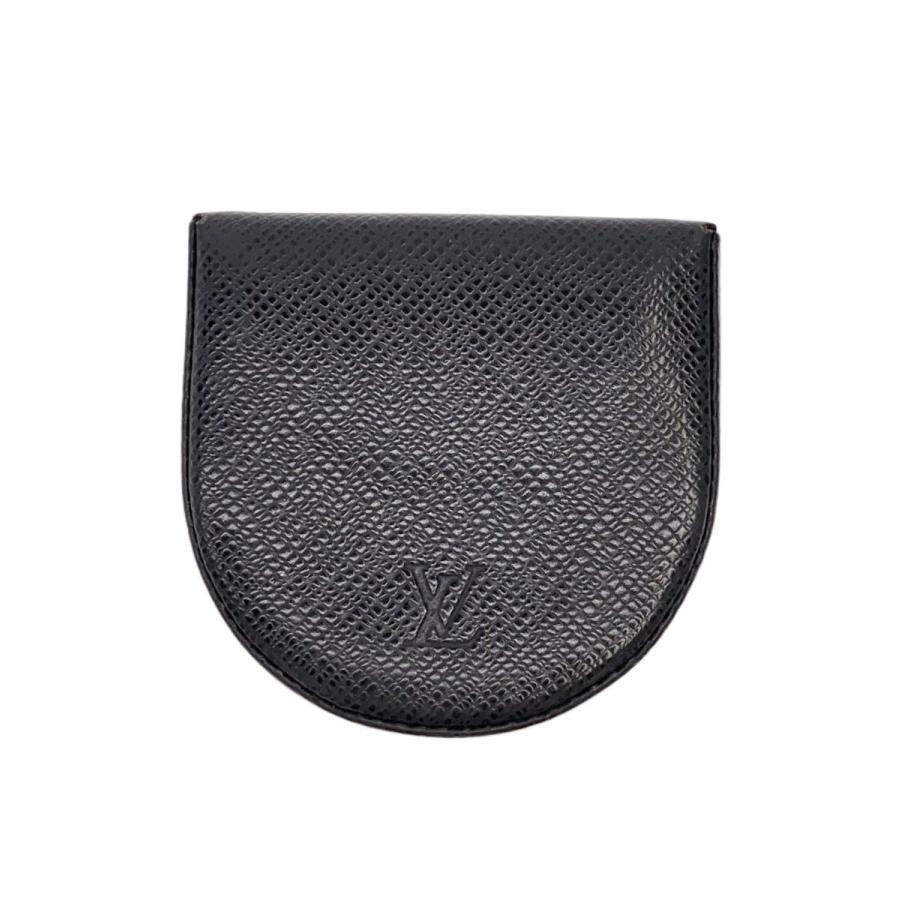 ルイヴィトン タイガ 黒 メンズ 小銭入れ ケース ポルトモネ キュベット LOUIS VUITTON◇ポルト・モネ・キュヴェット_タイガ/--/BLK/メンズ