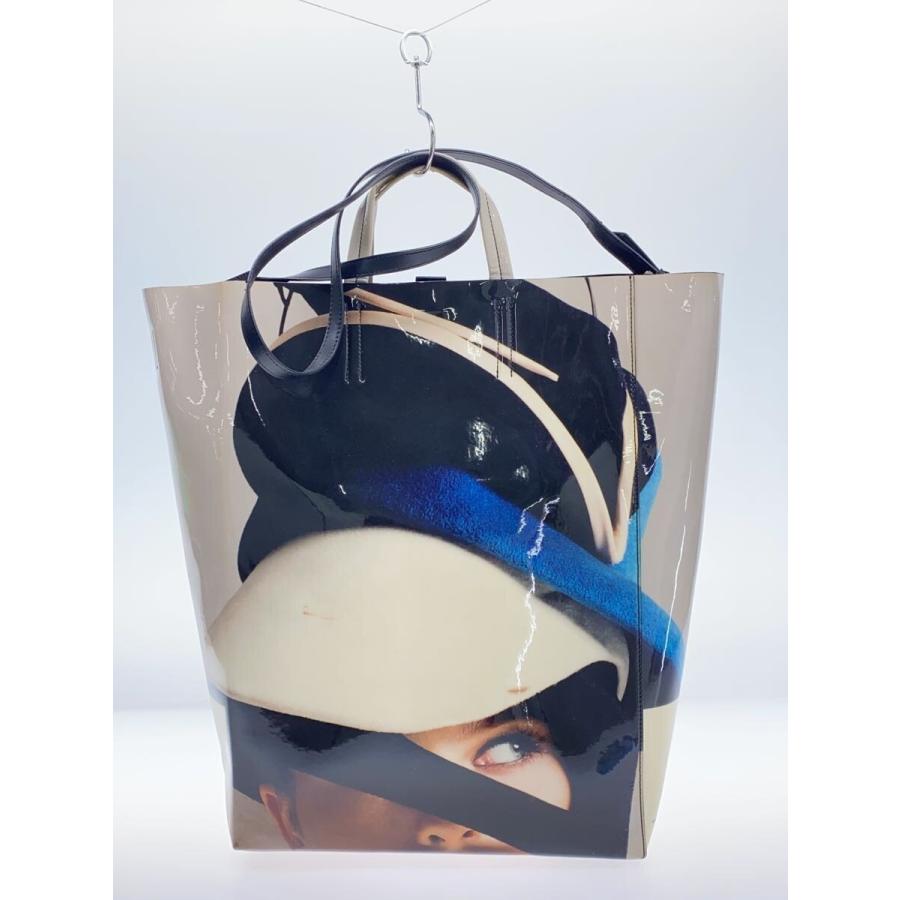 Acne Studios(Acne)◇バッグ/PVC/プリント/19ss/Baker PVC tote/ACNE