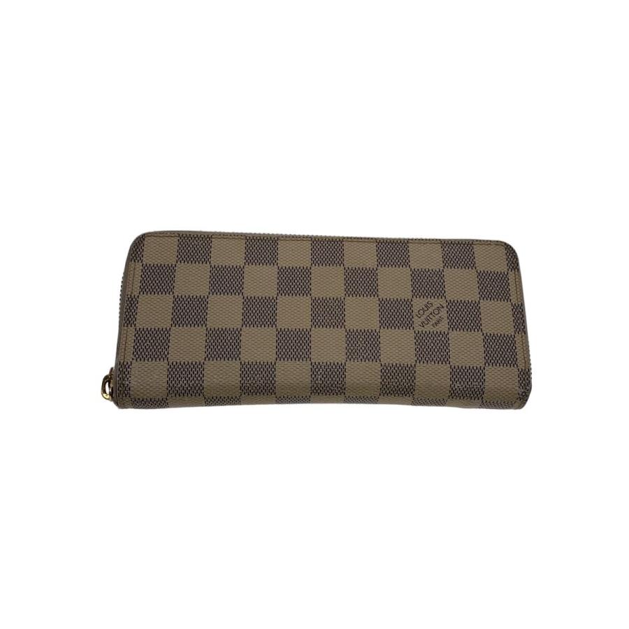 LOUIS VUITTON◇ポルト・フォイユ・クレマンス_ダミエ・アズール/PVC 