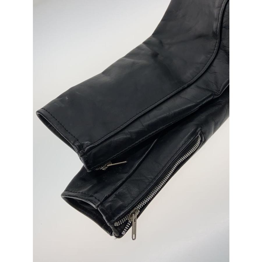 Schott◇シングルライダースジャケット/38/レザー/黒/ブラック Schott◇シングルライダースジャケット/38/レザー/黒/ブラック
