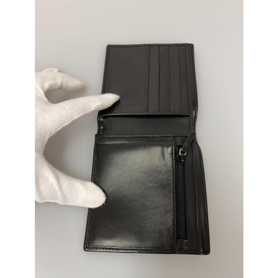 GUCCI◇2つ折り財布/レザー/BLK/メンズ : セカンドストリートYahoo!店